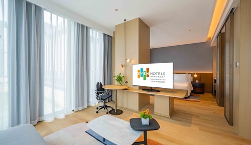 Suite, 1 cama de matrimonio grande (Additional Living Area)