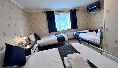Habitación cuádruple Deluxe, varias camas