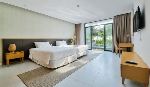 Villa, 3 habitaciones, piscina privada, vistas al jardín