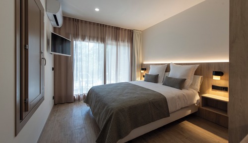 Habitación básica doble, accesible para personas con discapacidad