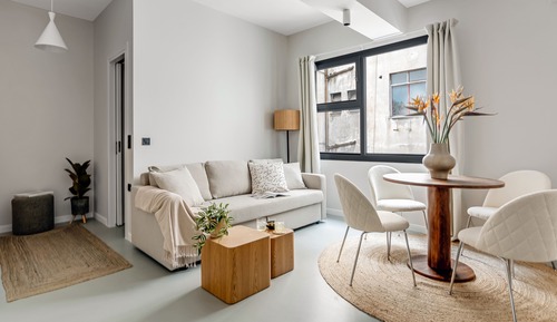 Estudio, varias habitaciones