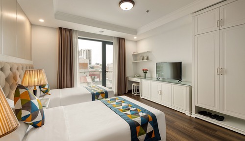 Habitación Deluxe con 1 cama doble o 2 individuales