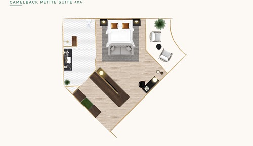 Suite, accesible para personas con discapacidad (Petite Camelback)