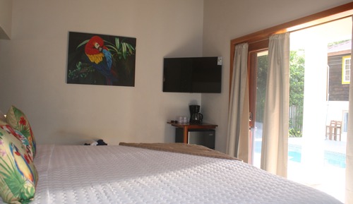 Honeymoon Suite, 1 King Bed, Pool View, Poolside (Toucan)