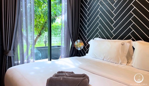 Villa superior, 1 cama de matrimonio grande