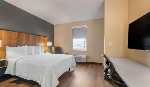 Estudio estándar, 1 cama de matrimonio, no fumadores, frigorífico y microondas