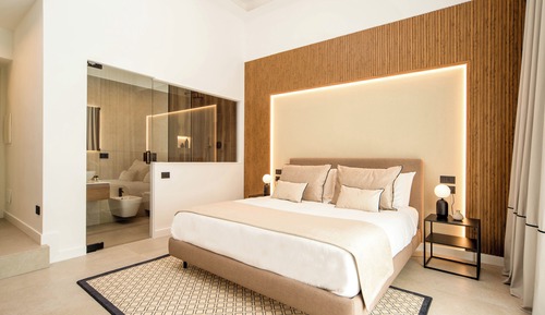 Exclusive double room, double room with two single beds