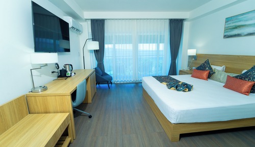 Habitación superior, 1 cama de matrimonio grande, no fumadores
