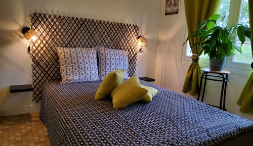 Habitación clásica doble, 1 cama doble, baño compartido, vistas al jardín (Urckia)