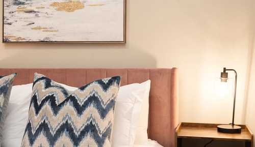 Apartamento, 1 cama de matrimonio con sofá cama, vistas a la ciudad