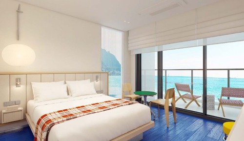 Oceanview superior queen terrace