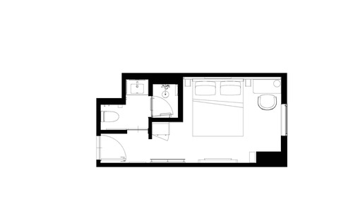 Habitación estándar doble, no fumadores
