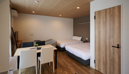 Habitación Deluxe con 2 camas individuales, no fumadores (check-in is not available after 11PM)