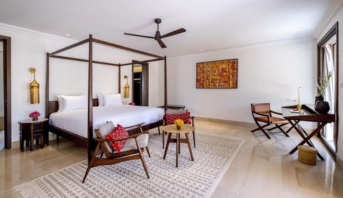 Suite ejecutiva, 1 cama de matrimonio grande, vistas al jardín (One Bedroom Sahara Prestige Villa)