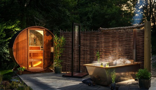 Casa de campo de lujo, baño privado (The Pigsty & Spa Garden)