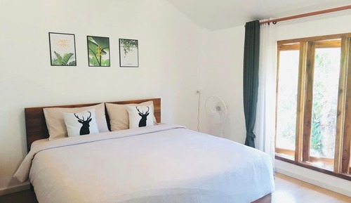 Habitación estándar, 1 cama de matrimonio grande, terraza