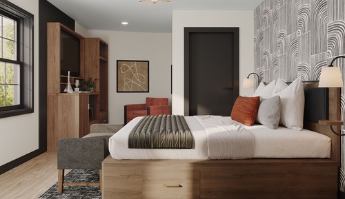 Habitación, 1 cama de matrimonio grande