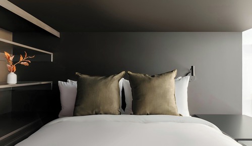 Loft superior, 1 cama de matrimonio con sofá cama