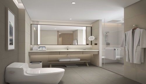 Habitación Deluxe, 2 camas dobles, vistas a la ciudad