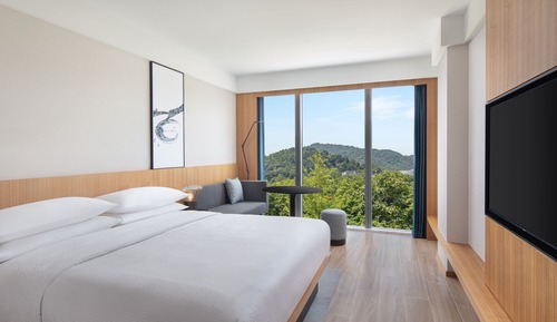 Habitación estándar, 1 cama de matrimonio grande, vistas a la montaña