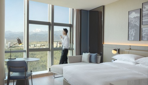 Habitación individual superior, 1 cama de matrimonio grande, vistas a la montaña