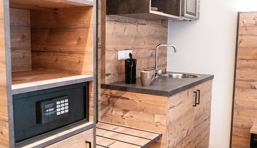 Estudio estándar, no fumadores, cocina básica