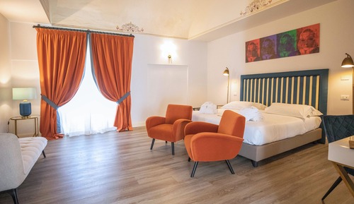 Suite Deluxe, balcón, vistas parciales al mar