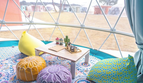 Tienda, no fumadores (Dome Tent, 4 Single-Beds)