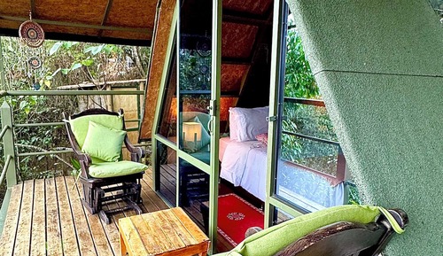 Bungalow romántico, vistas a la montaña