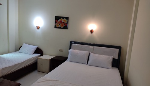 Habitación Deluxe, 2 camas individuales, frigorífico, vistas a la ciudad