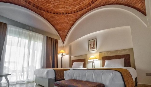Habitación estándar con 1 cama doble o 2 individuales, vistas al jardín