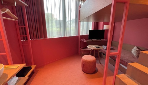 Habitación, no fumadores (Pink, Loft, B)