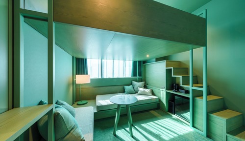 Habitación, no fumadores (Green, Loft, A)