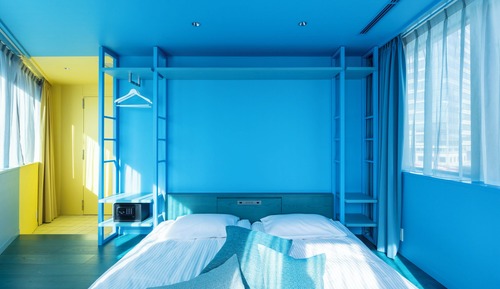 Habitación, no fumadores, en esquina (Light Blue)
