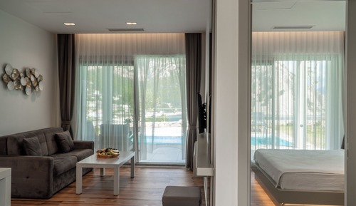 Villa junior, vistas al mar