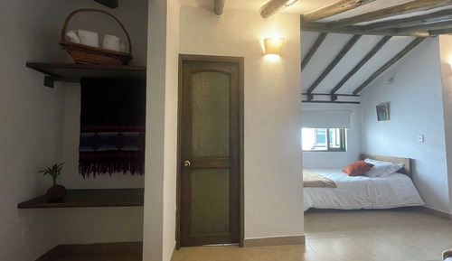 Habitación familiar, vistas al jardín