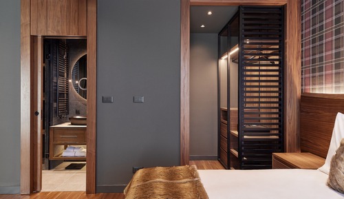 Habitación de lujo, 1 cama de matrimonio grande con sofá cama, terraza