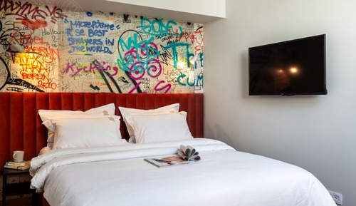Apartamento familiar, 1 cama de matrimonio con sofá cama
