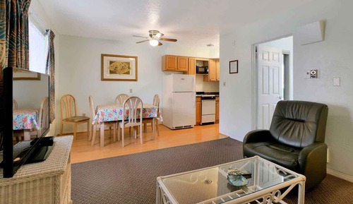 Apartamento Deluxe, 2 camas dobles, en la zona del patio