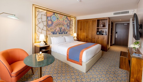 Privilege, Habitación, 1 cama de matrimonio grande, vistas a la bahía