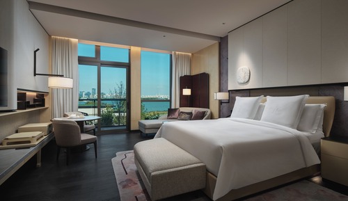 Habitación Premier, 1 cama de matrimonio grande, no fumadores, vistas al lago