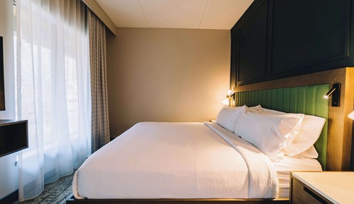 Suite, 1 cama de matrimonio grande, accesible para personas con discapacidad (Hearing)