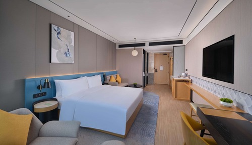 Habitación, 1 cama de matrimonio grande, accesible para personas con discapacidad
