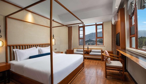 Habitación, 1 cama de matrimonio grande, no fumadores, vistas al lago