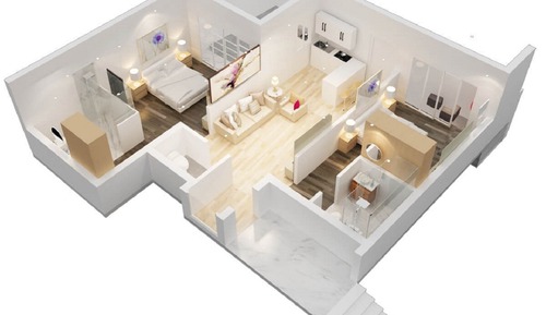 Habitación de lujo, 2 habitaciones