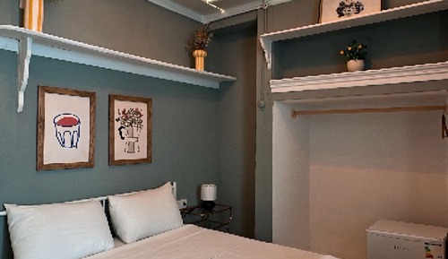 Habitación estándar doble, 1 cama doble, no fumadores, vistas a la ciudad