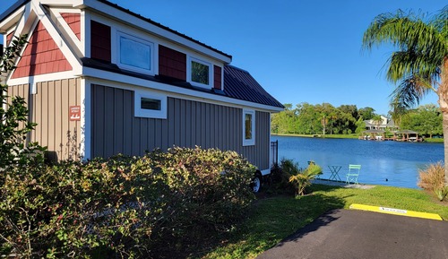 Casa de campo de diseño, vistas al lago