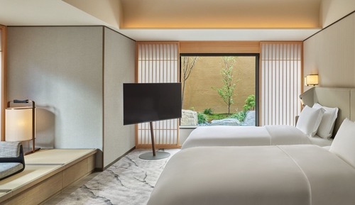 Suite Premier, 2 camas individuales, vistas al jardín