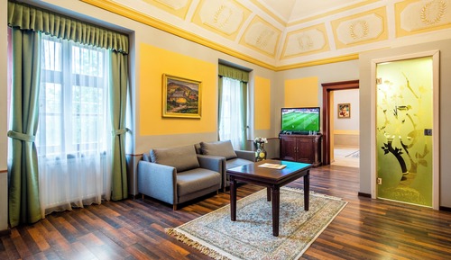 Suite clásica, vistas al jardín