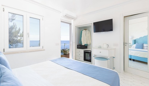 Habitación clásica, baño privado, vistas al mar